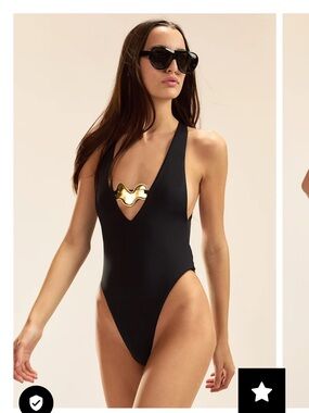 NWT Cynthia Rowley medium one-piece swimsuit m
